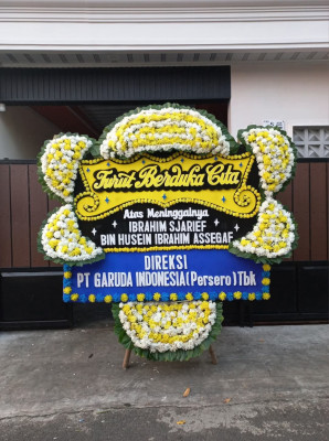 Papan Bunga Duka di Teratak