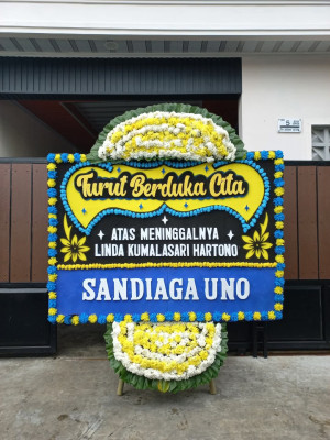 Papan Bunga Duka di Teratak